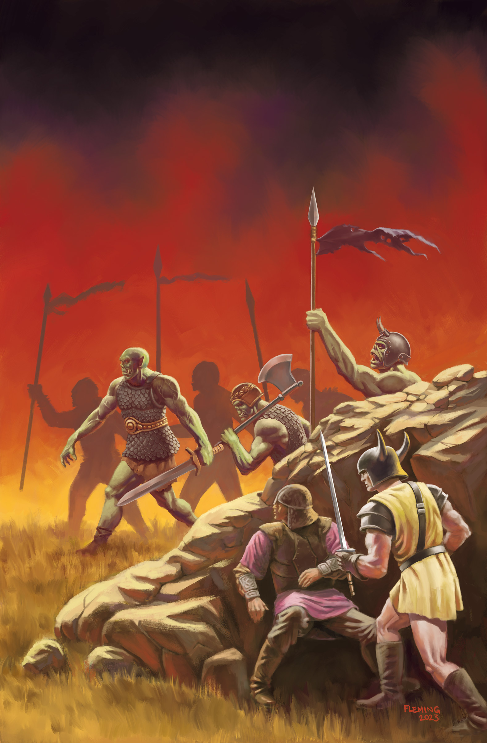 “Overland Encounter” – The Scourge of Northland Cover update